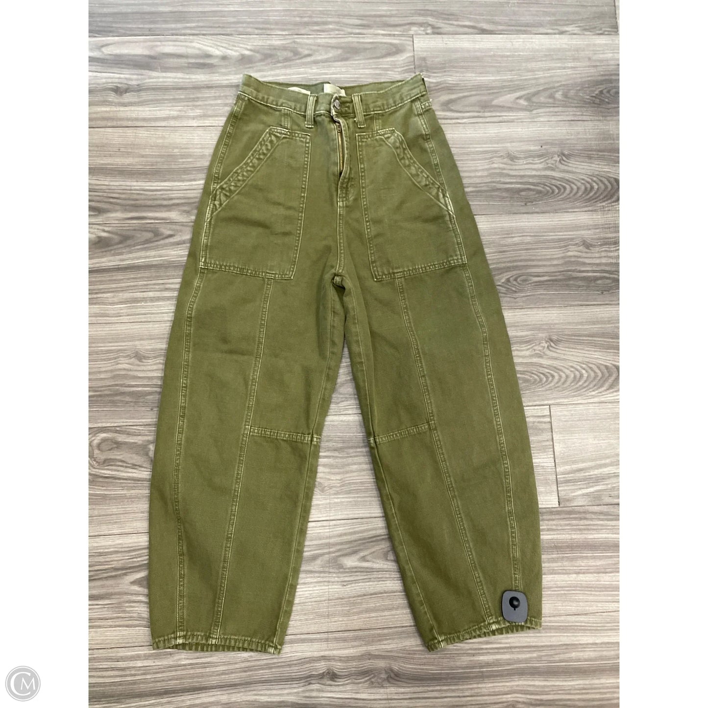 Jeans Wide Leg By Universal Thread In Green, Size: 4