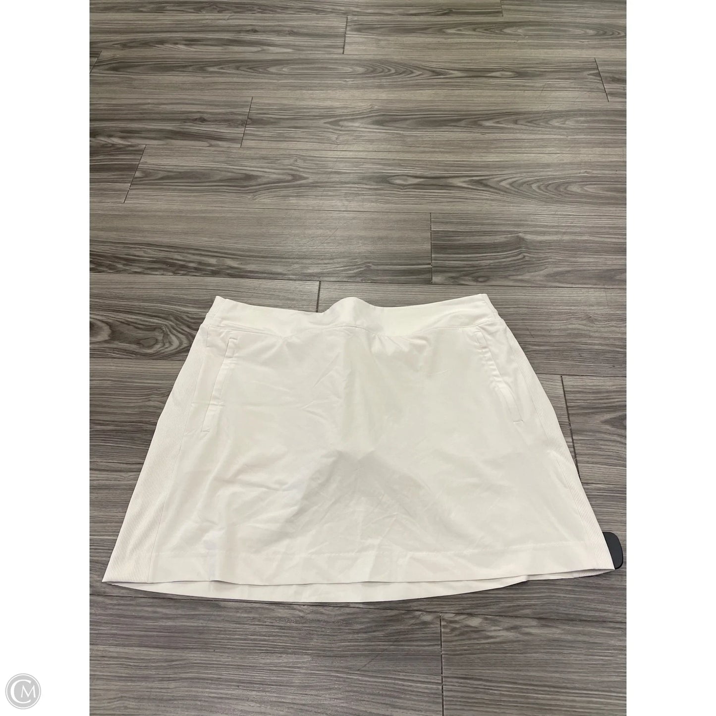 Athletic Skort By Members Mark In Cream, Size: Xxl
