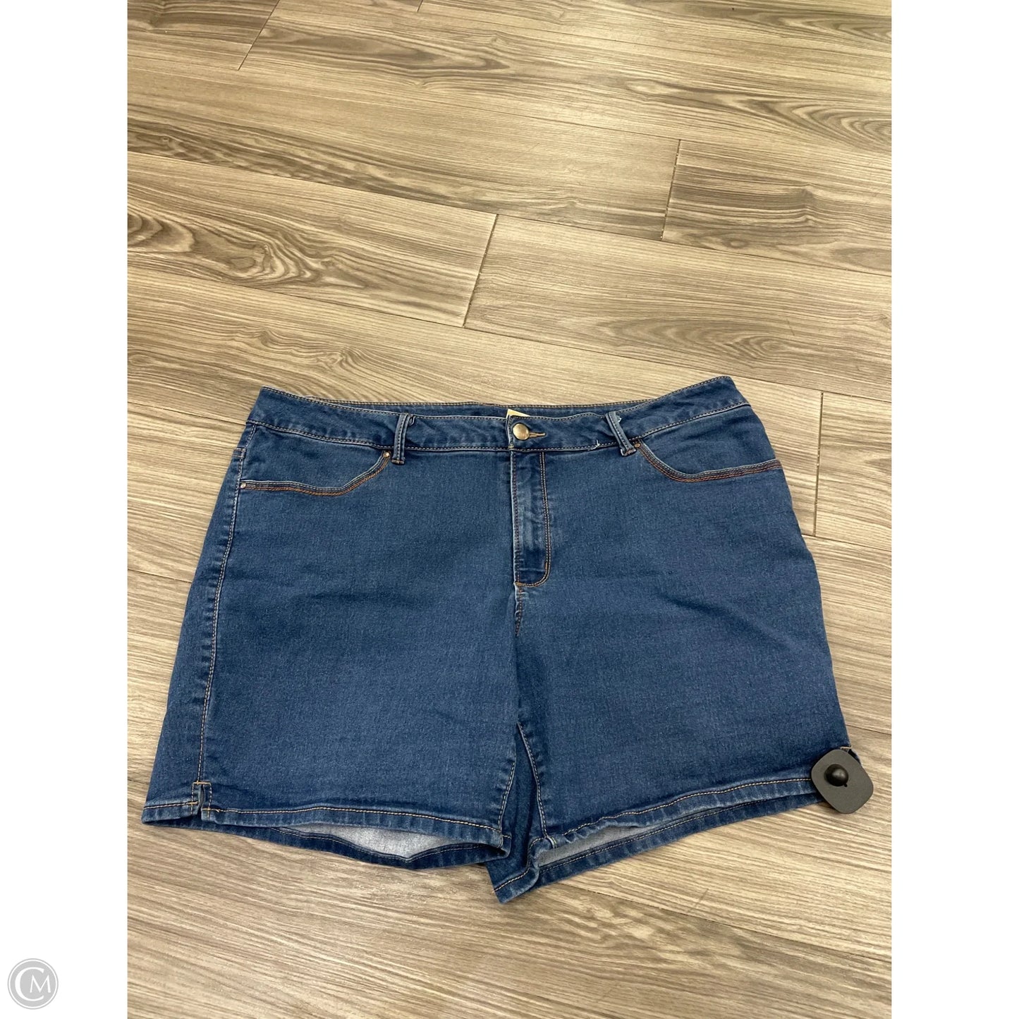 Shorts By Faded Glory In Blue, Size: 22