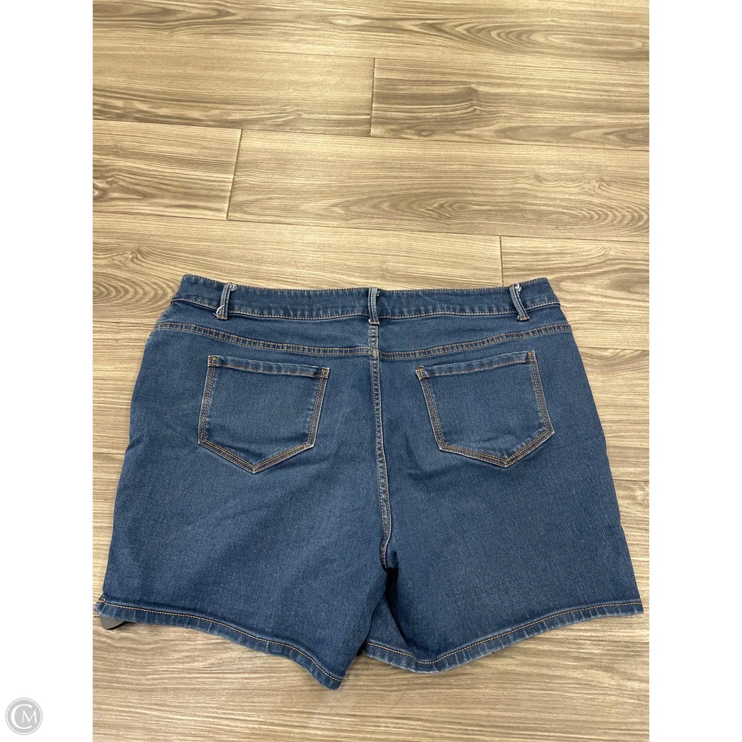 Shorts By Faded Glory In Blue, Size: 22