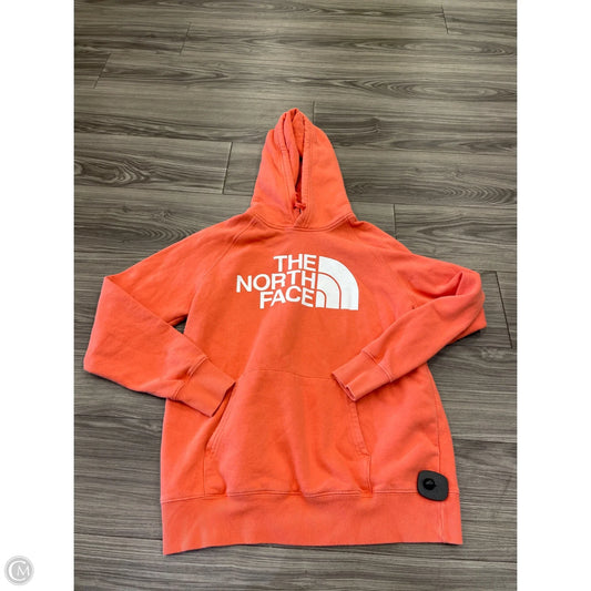 Sweatshirt Hoodie By The North Face In Coral, Size: M