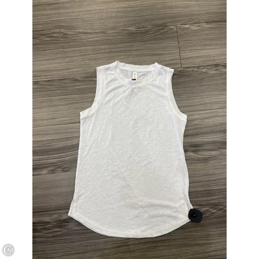Athletic Tank Top By Athleta In White, Size: Xs
