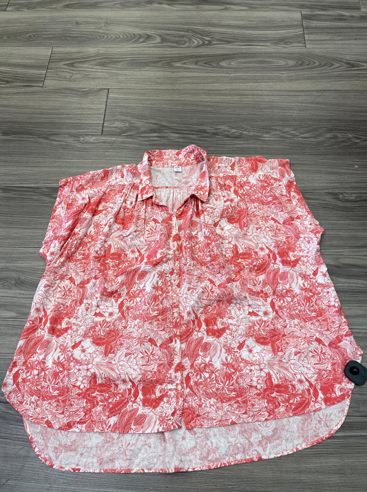 Top Short Sleeve By Old Navy  Size: L