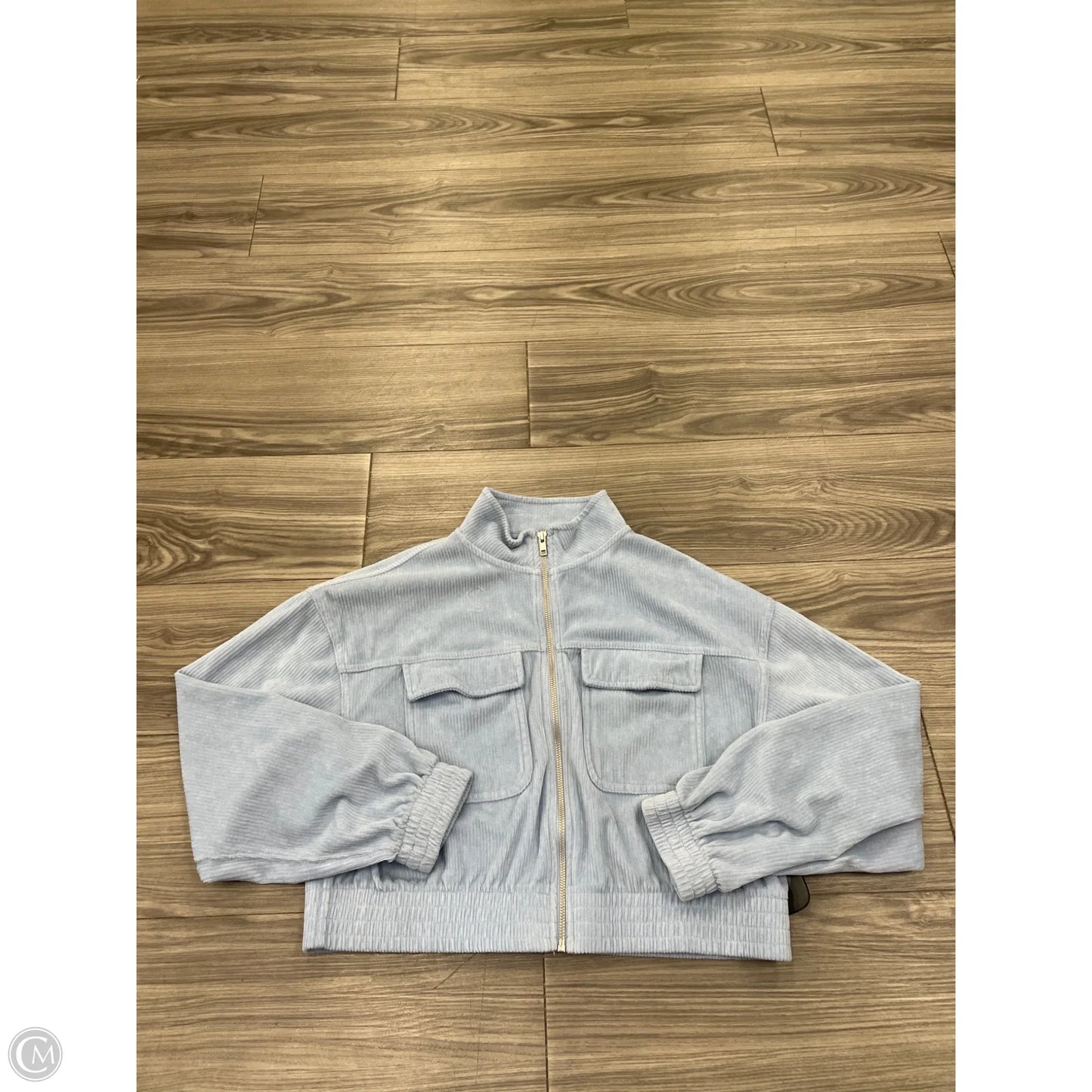 Top Long Sleeve By Aerie In Blue, Size: M