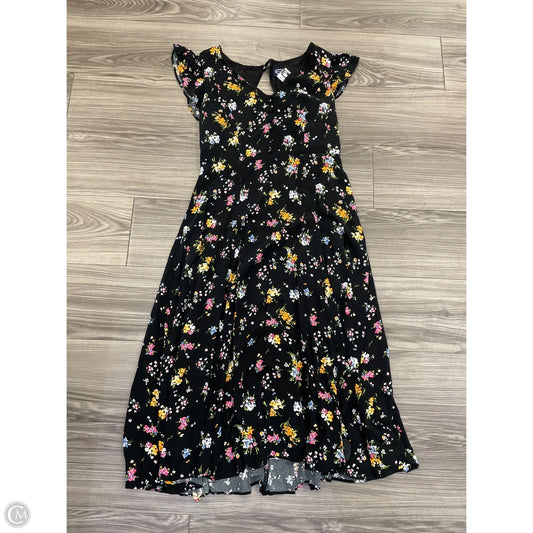 Dress Casual Maxi By Scoop In Floral Print, Size: M
