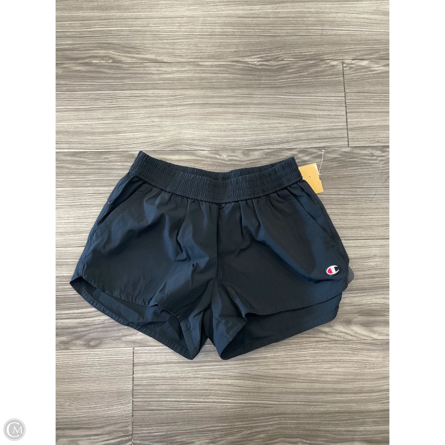 Athletic Shorts By Champion In Black, Size: S