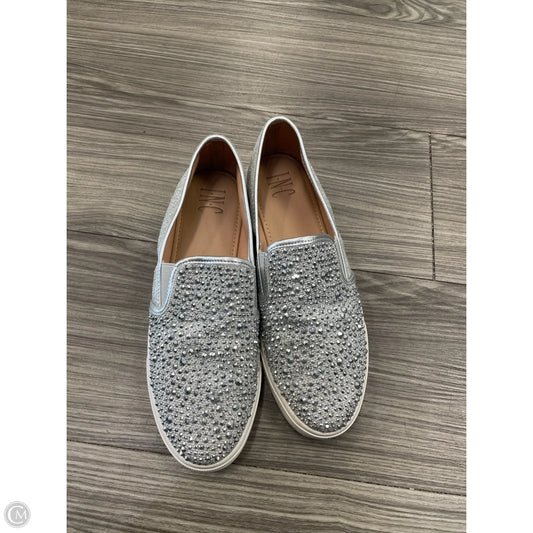Shoes Sneakers By Inc In Silver, Size: 8.5