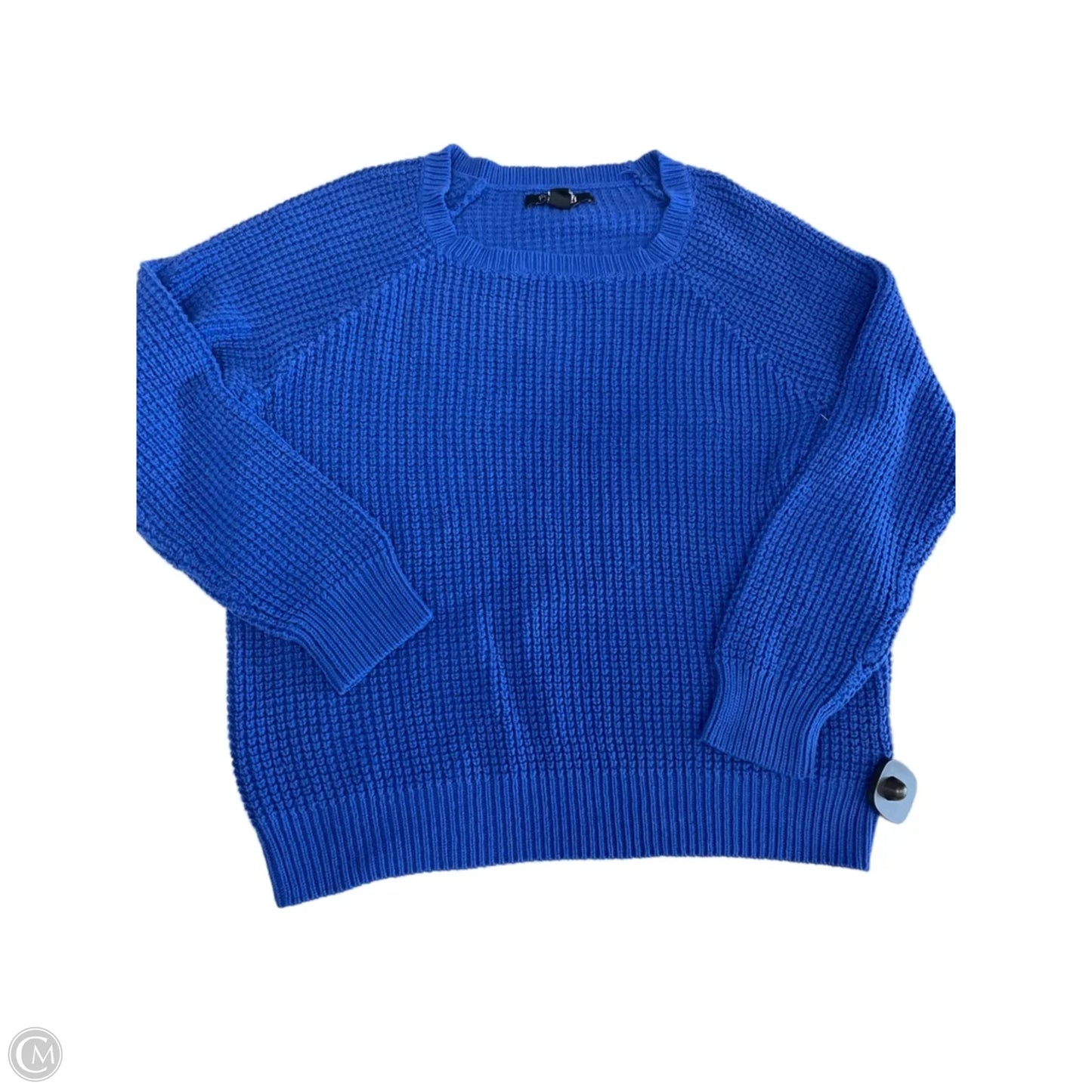 Sweater By Forever 21 In Blue, Size: L