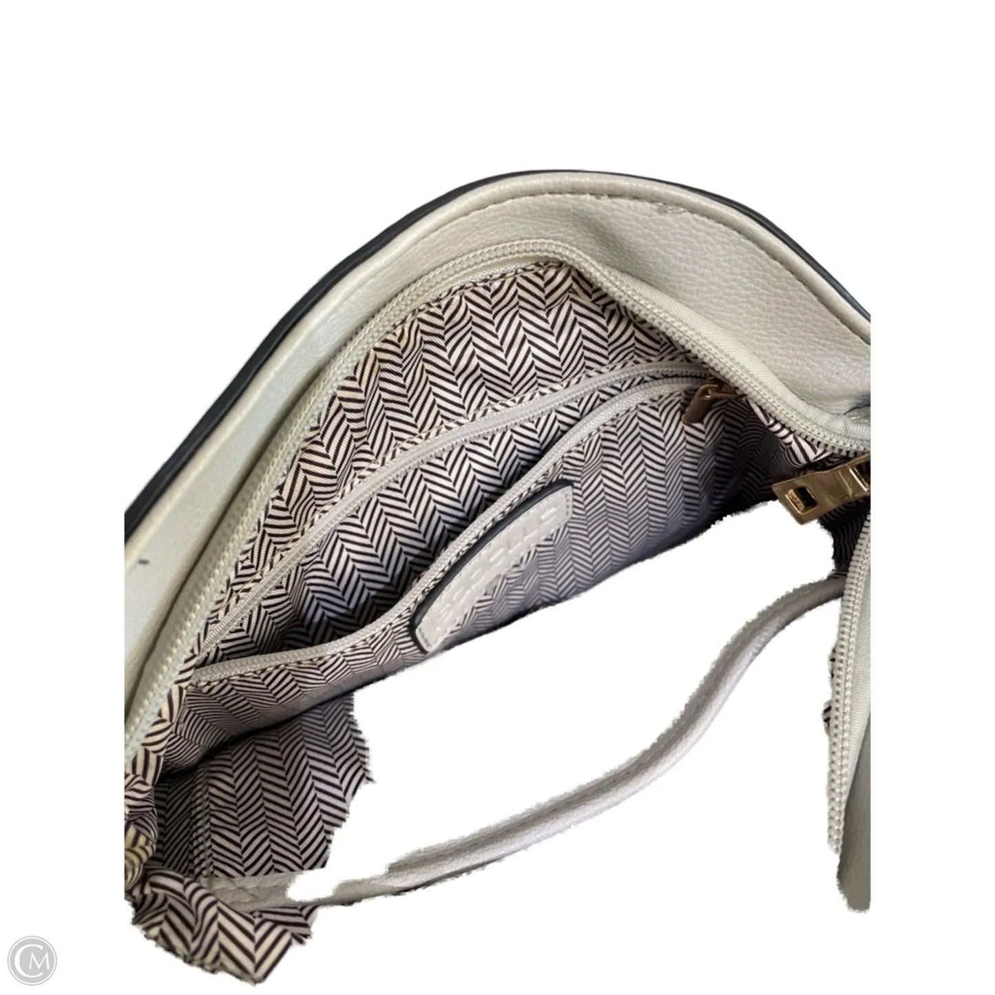 Crossbody Leather By Clothes Mentor, Size: Medium