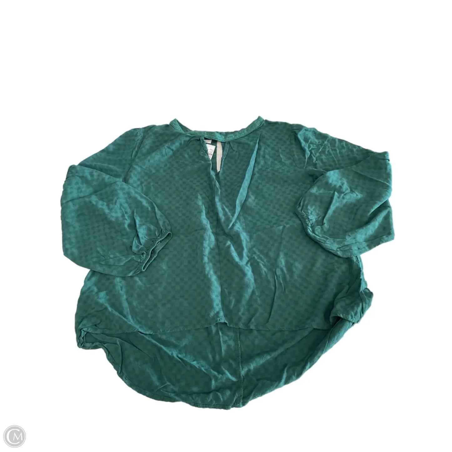Top Long Sleeve By Maurices In Green, Size: M