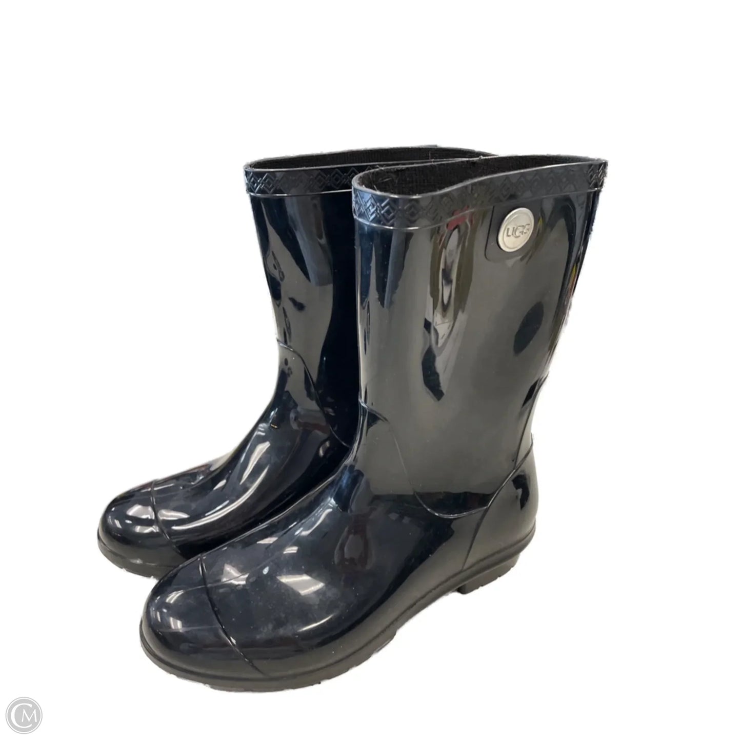 Boots Designer By Ugg In Black, Size: 8