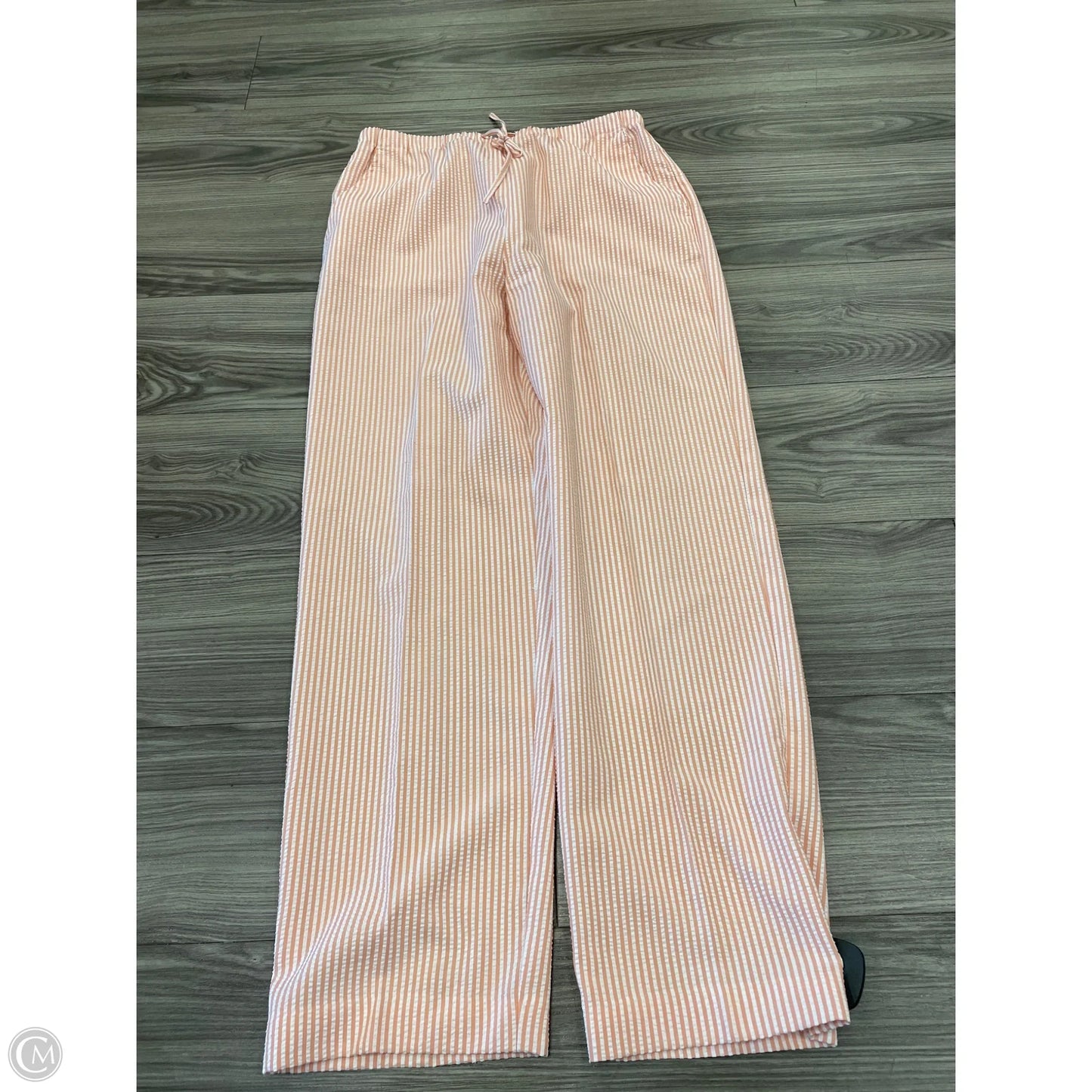 Pants Linen By Orvis In Striped Pattern, Size: M