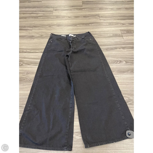 Jeans Wide Leg By Universal Thread In Black, Size: 14