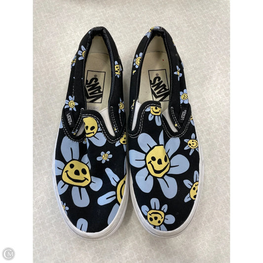 Shoes Sneakers By Vans In Floral Print, Size: 6.5