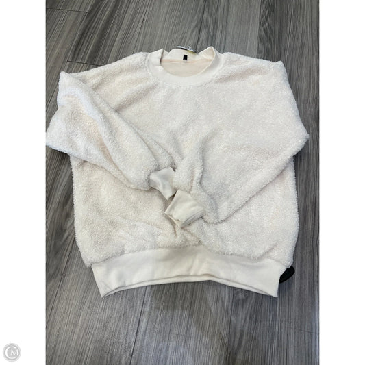 Sweater By Clothes Mentor In White, Size: S