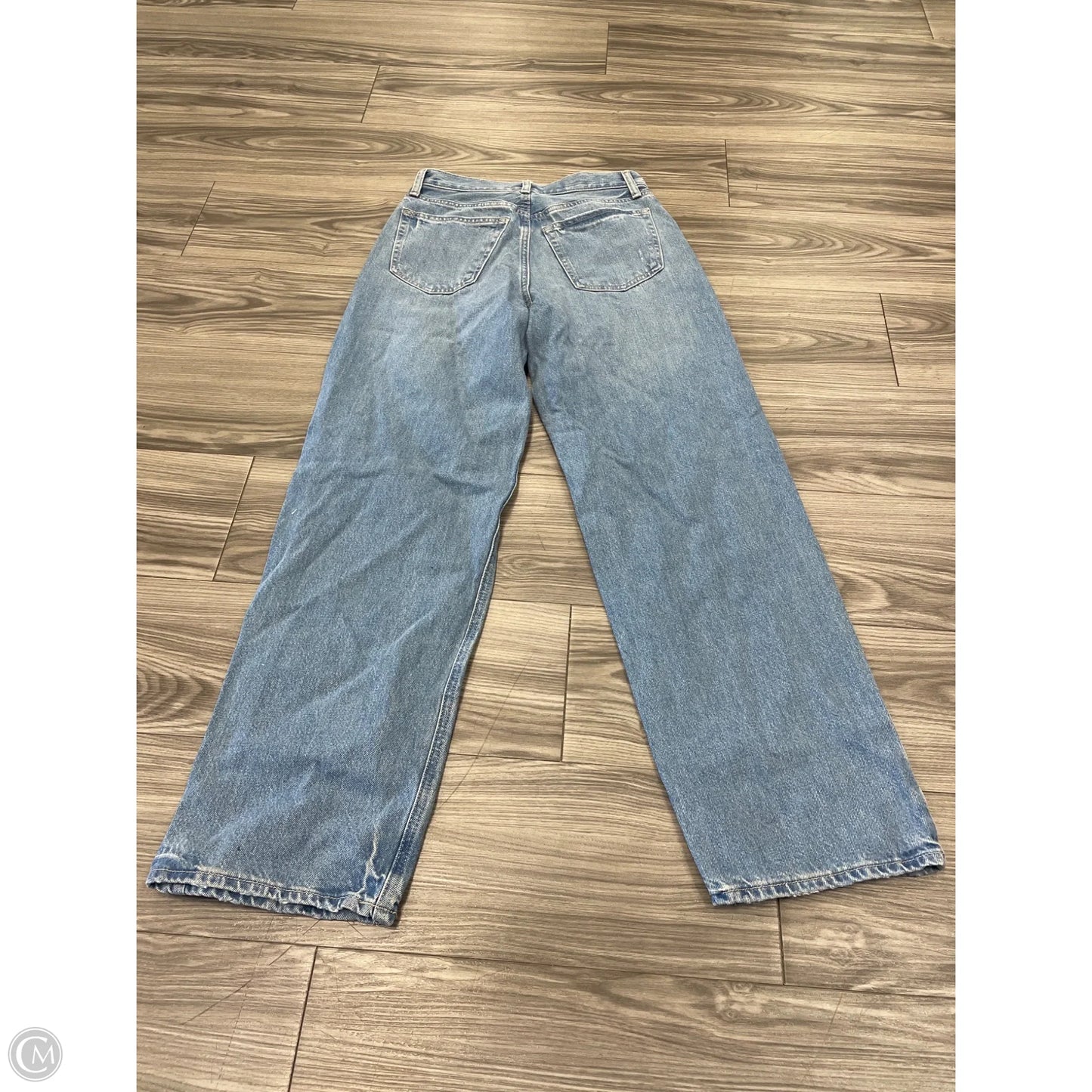 Jeans Wide Leg By Universal Thread In Blue Denim, Size: 4