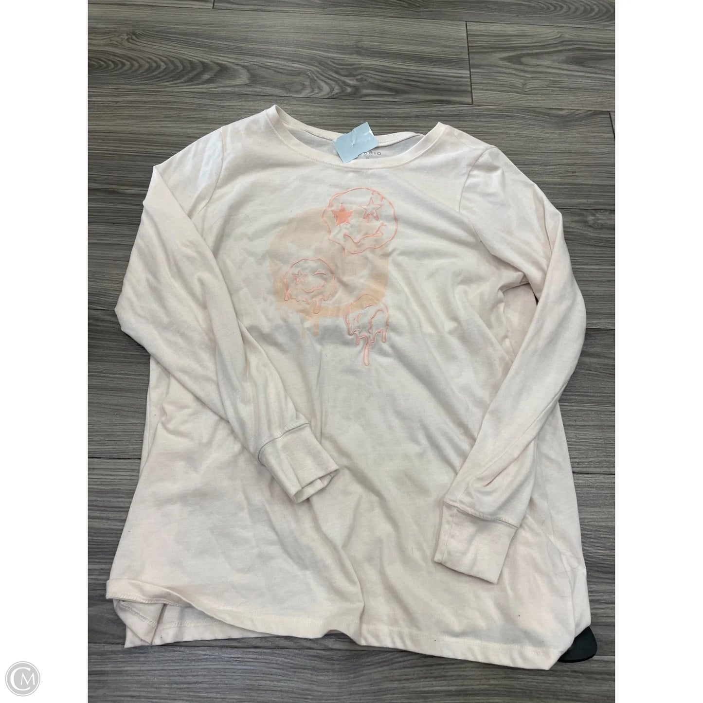 Top Long Sleeve By Torrid In Pink, Size: L