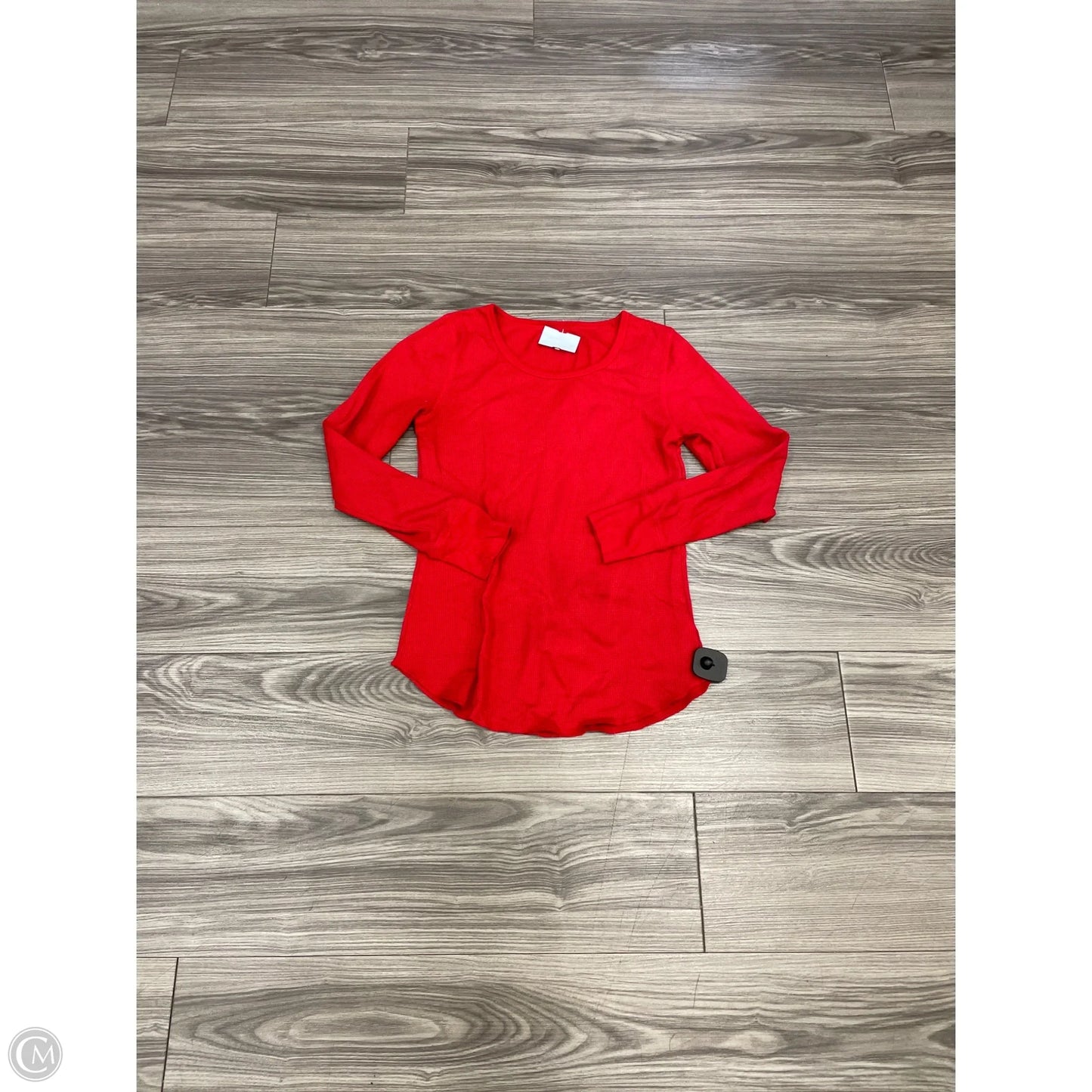 Top Long Sleeve By Old Navy In Red, Size: M
