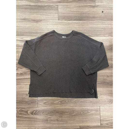 Top Long Sleeve By Maurices In Grey, Size: 2x