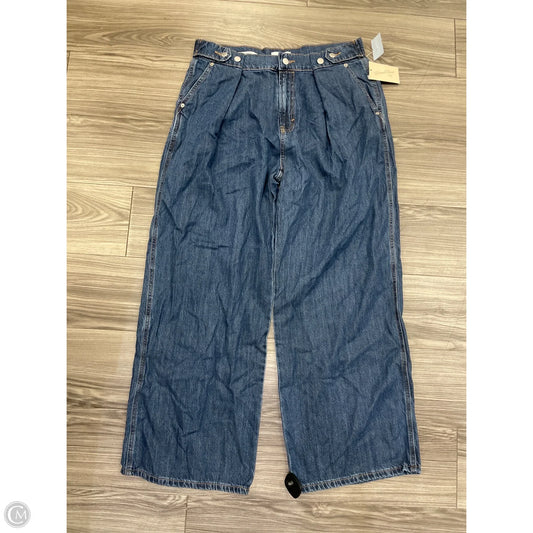 Jeans Wide Leg By Universal Thread In Blue Denim, Size: 12