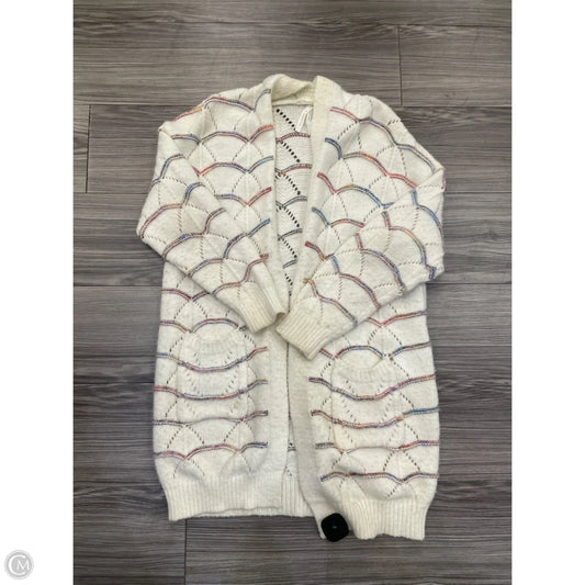 Cardigan By Dreamers In White, Size: M