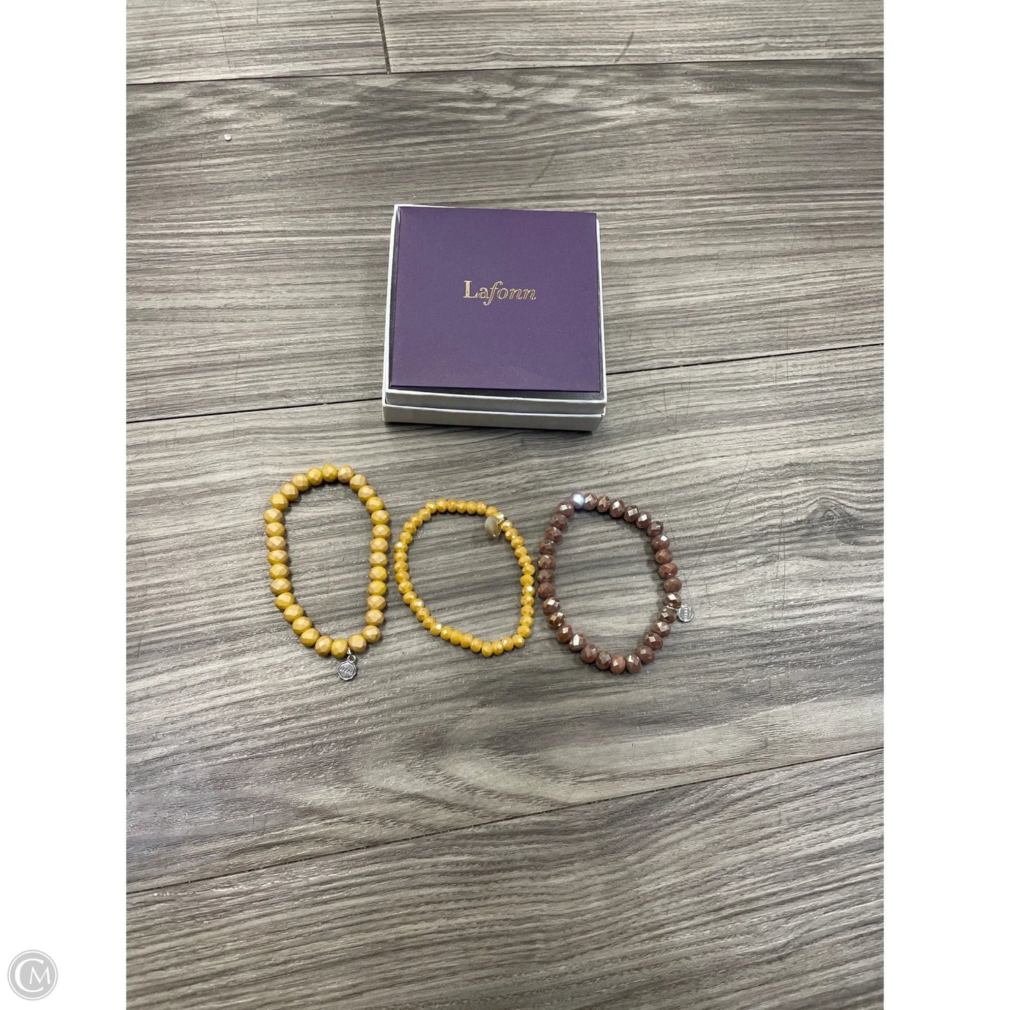 Bracelet Beaded By Clothes Mentor, Size: 03 Piece Set