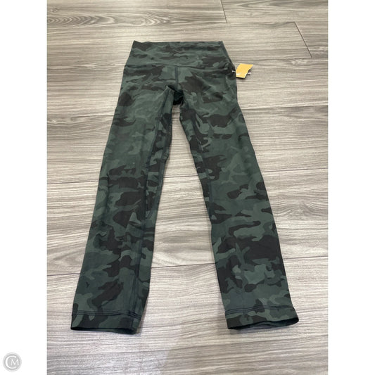 Athletic Leggings By Lululemon In Camouflage Print, Size: 2