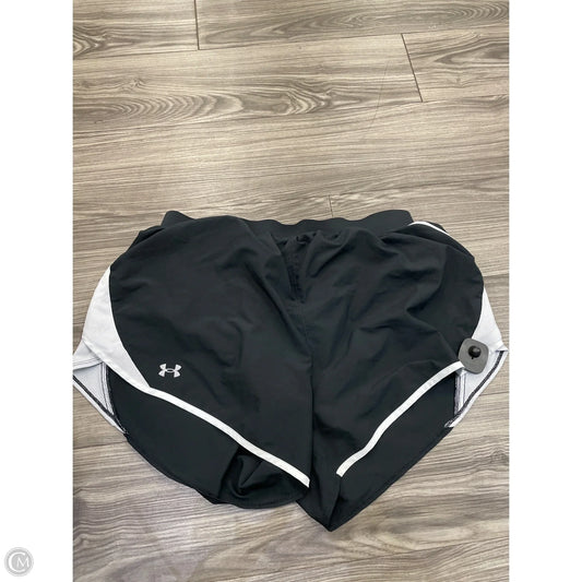 Athletic Shorts By Under Armour In Black, Size: 1x