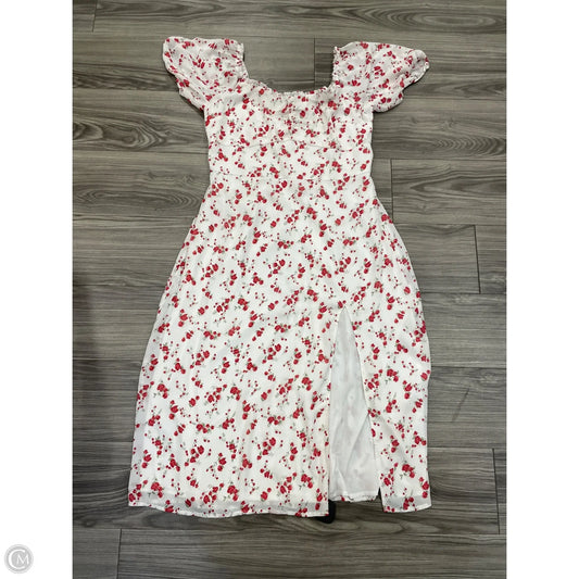 Dress Casual Maxi By Hollister In Floral Print, Size: Xl