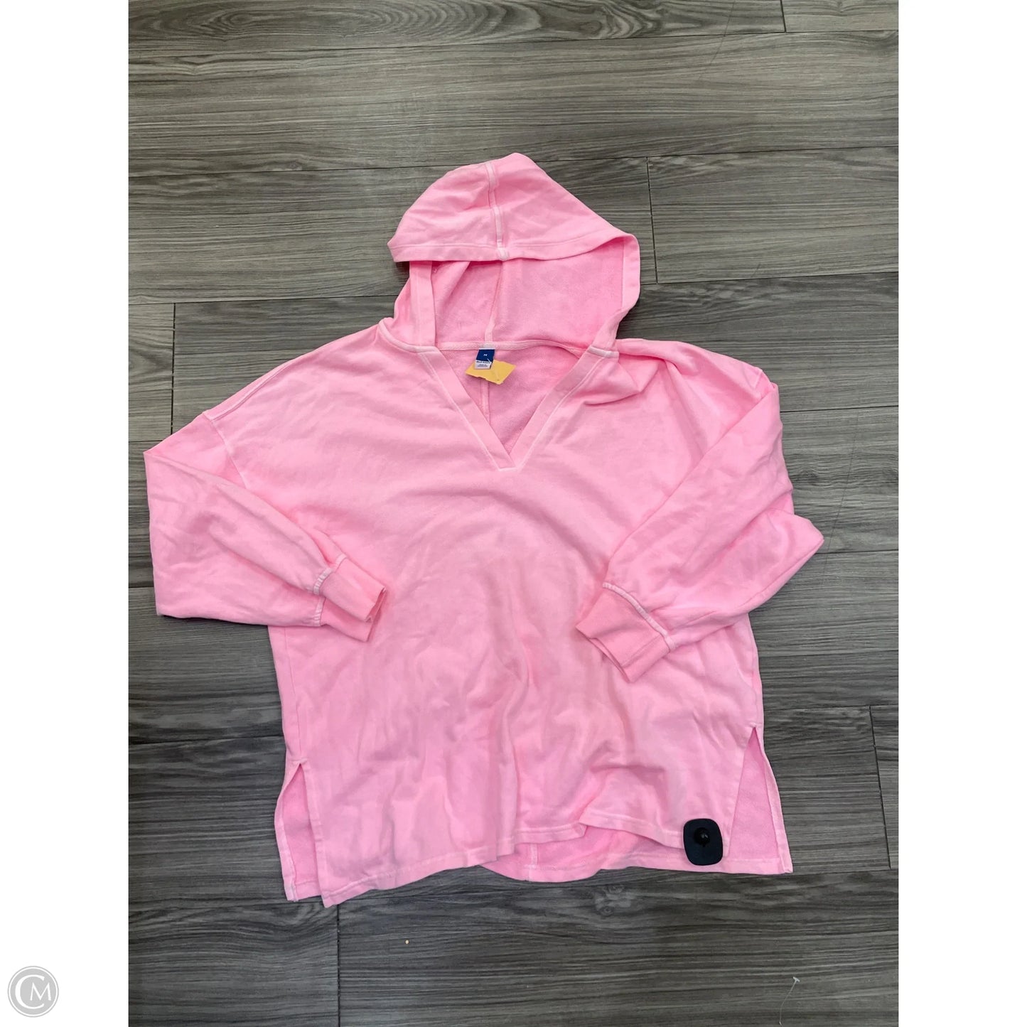 Sweatshirt Hoodie By Old Navy In Pink, Size: M