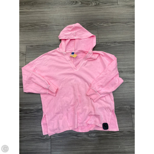Sweatshirt Hoodie By Old Navy In Pink, Size: M