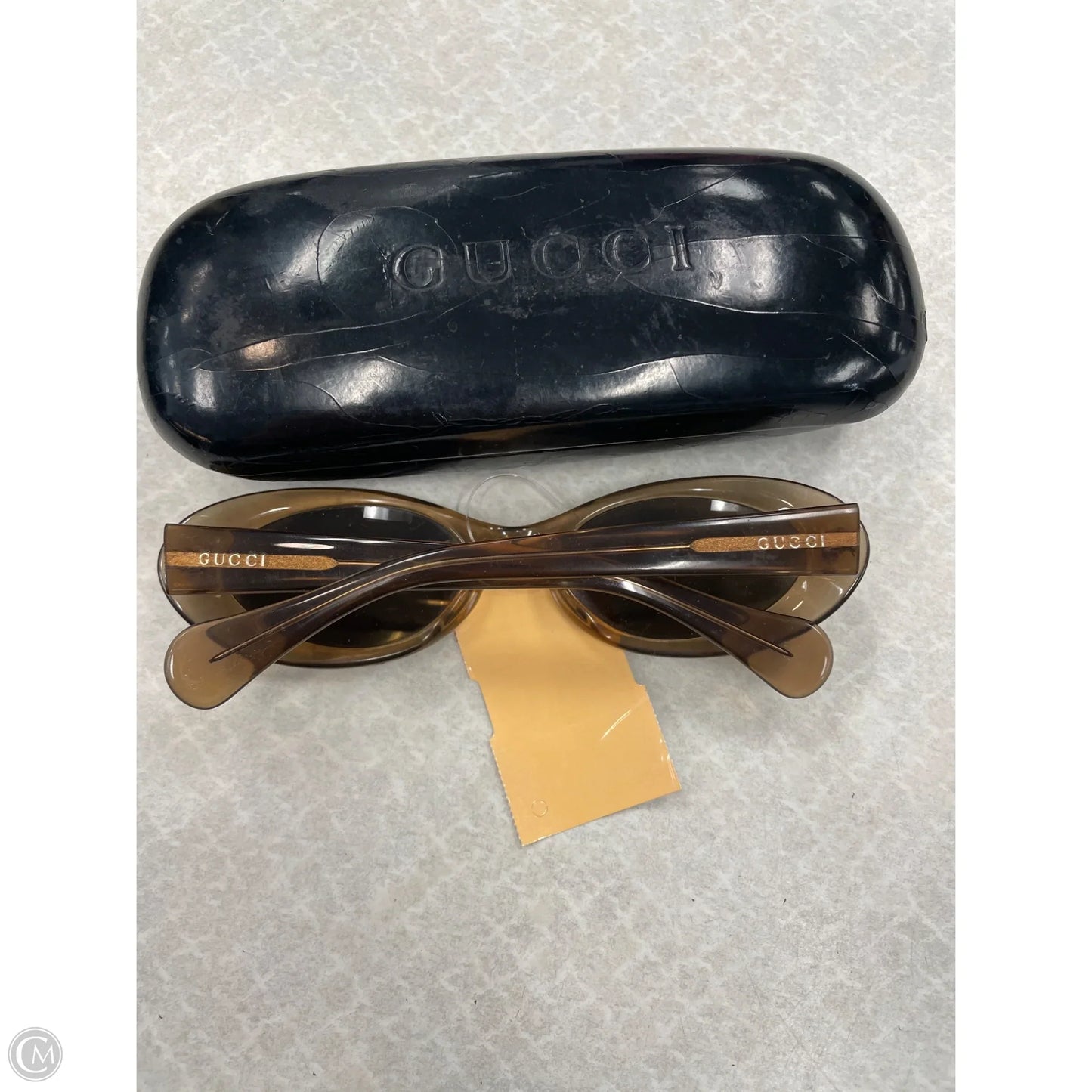 Sunglasses Luxury Designer By Gucci, Size: Small