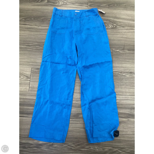 Pants Wide Leg By Nicole Miller In Blue, Size: 8