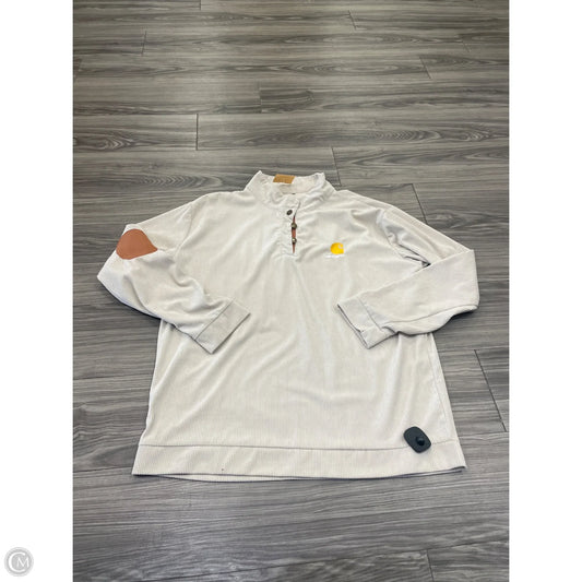 Top Long Sleeve By Carhartt In Cream, Size: 2x
