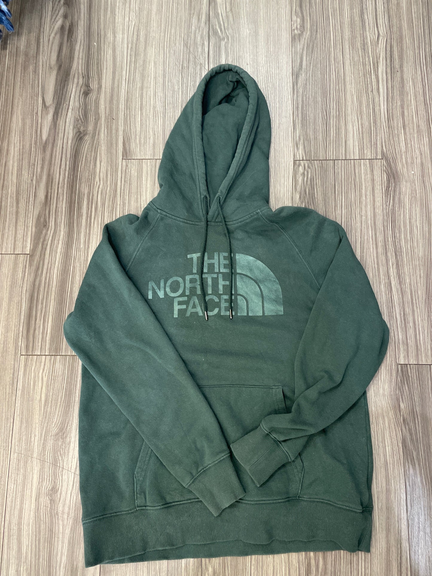 Sweatshirt Hoodie By The North Face In Green, Size: M