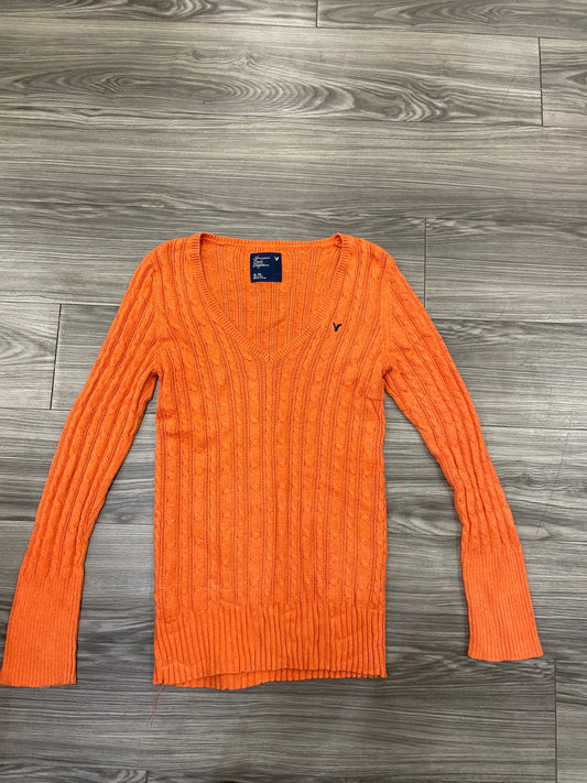 Sweater By American Eagle In Orange, Size: Xl