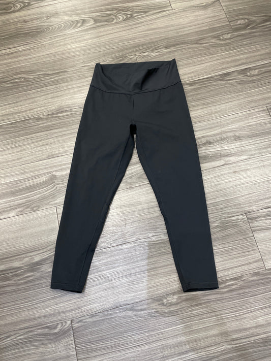 Athletic Leggings By Adidas In Black & White, Size: L