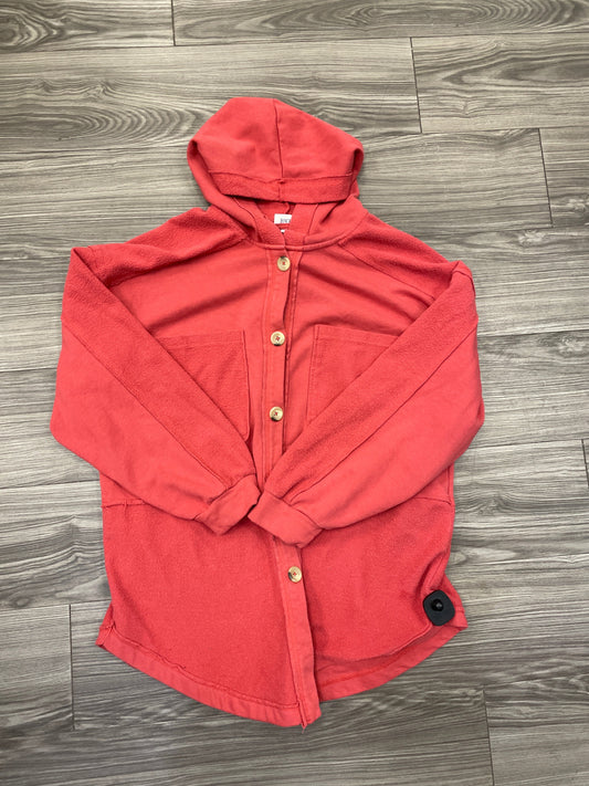 Top Long Sleeve By Bke In Red, Size: Xl