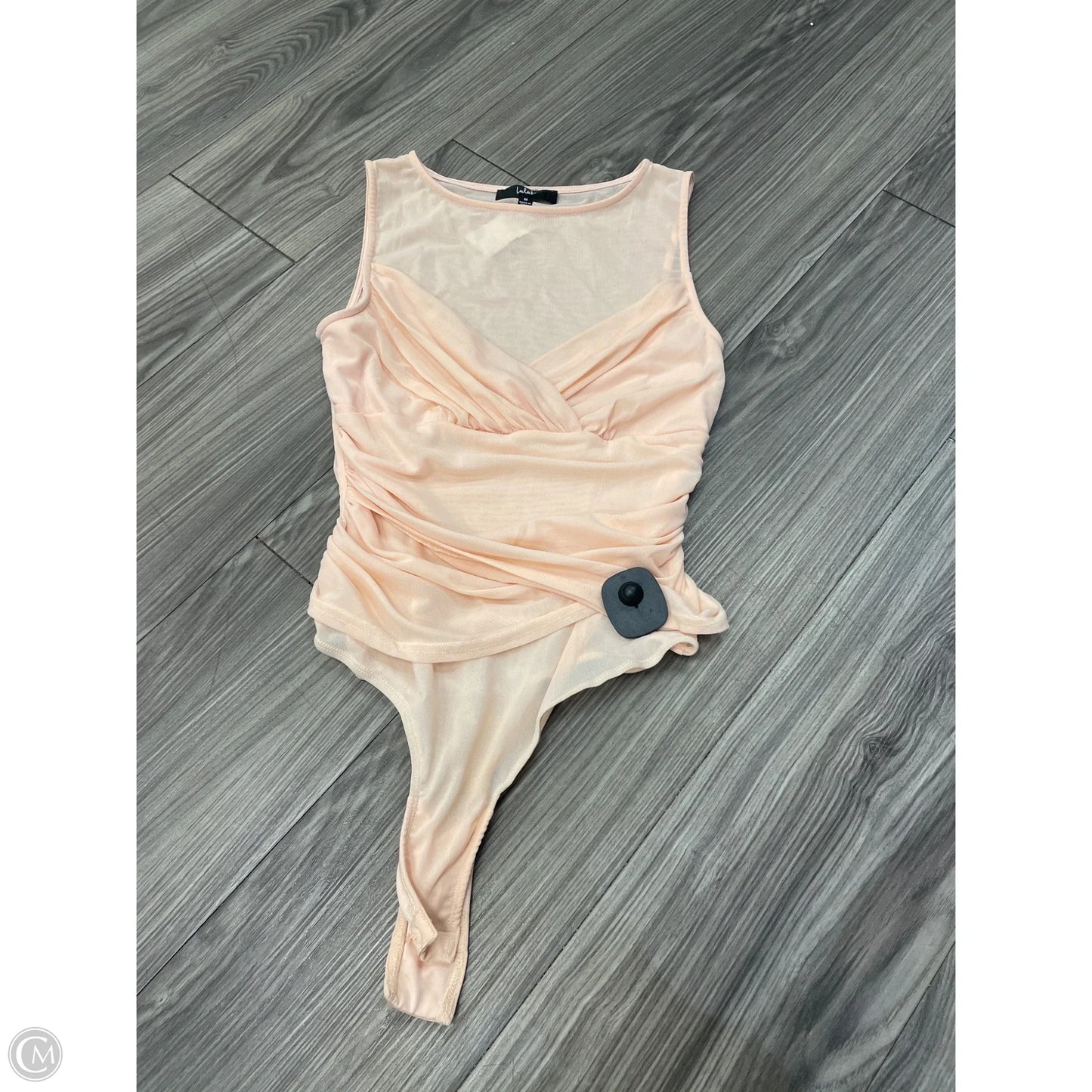 Bodysuit By Lulus In Peach, Size: M