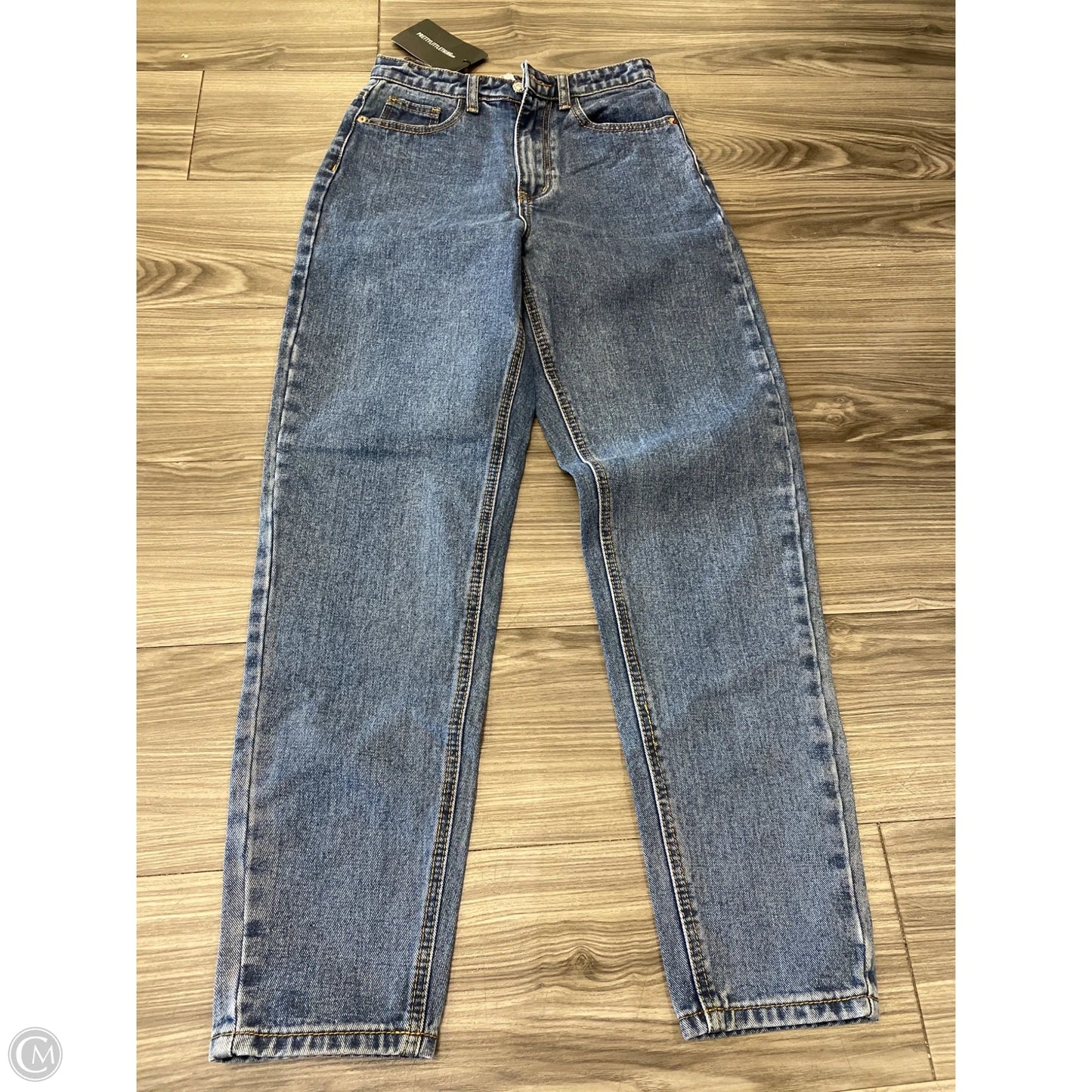 Jeans Boyfriend By Pretty Little Thing In Blue Denim, Size: 2