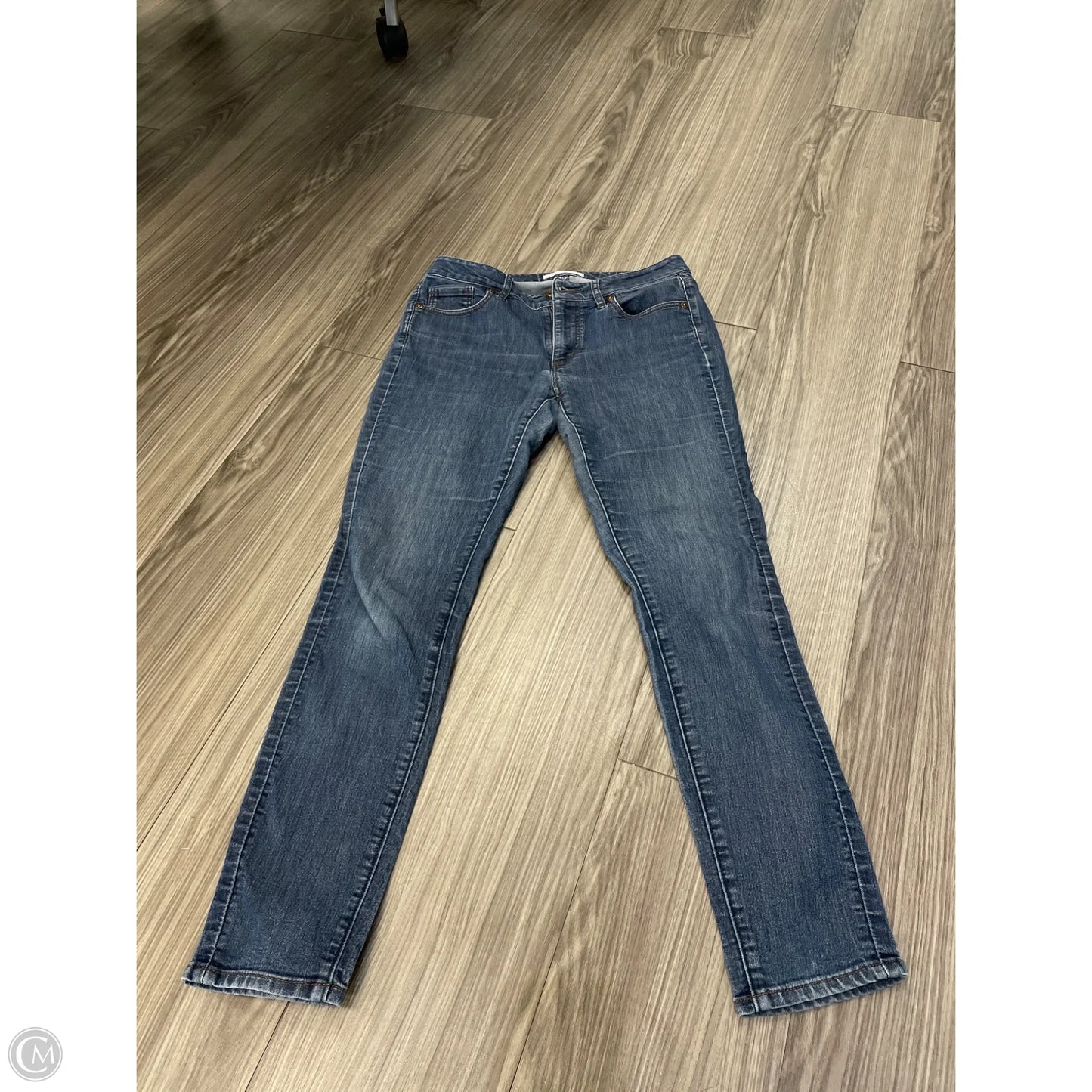 Jeans Skinny By Loft In Blue Denim, Size: 2