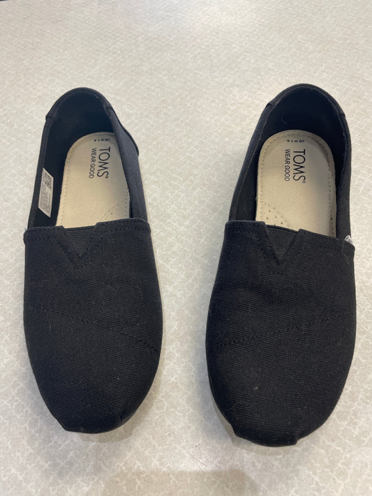 Shoes Flats By Toms In Black, Size: 7.5