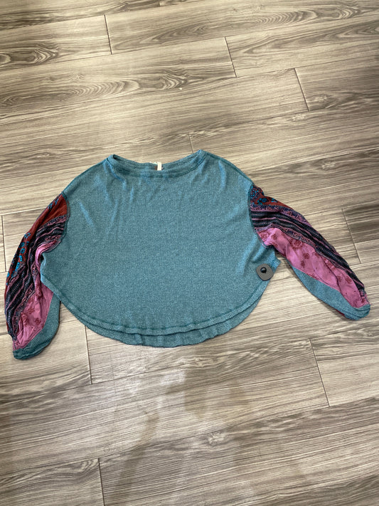 Top Long Sleeve By We The Free In Multi-colored, Size: S