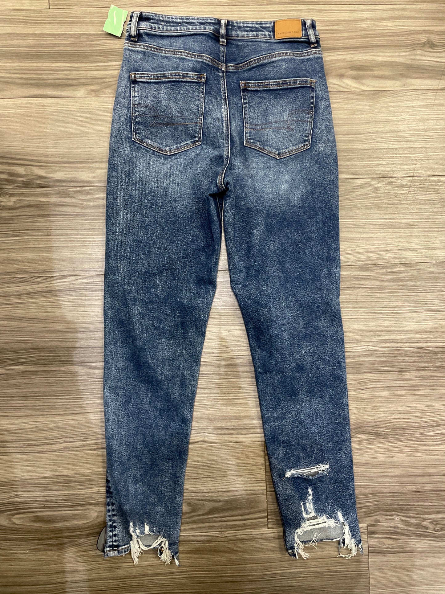 Jeans Boyfriend By American Eagle In Blue, Size: 8