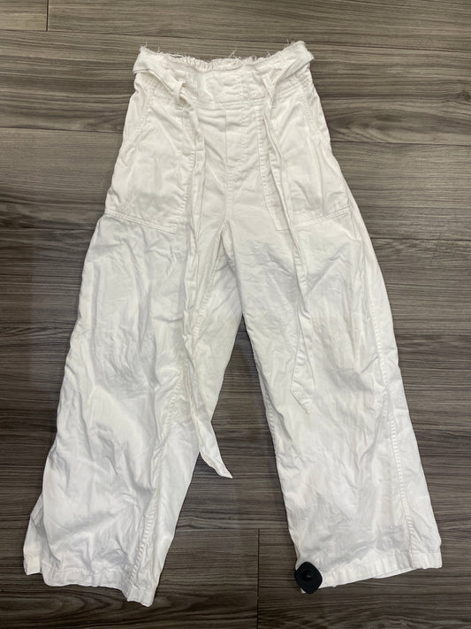 Jeans Wide Leg By American Eagle In White, Size: Xs