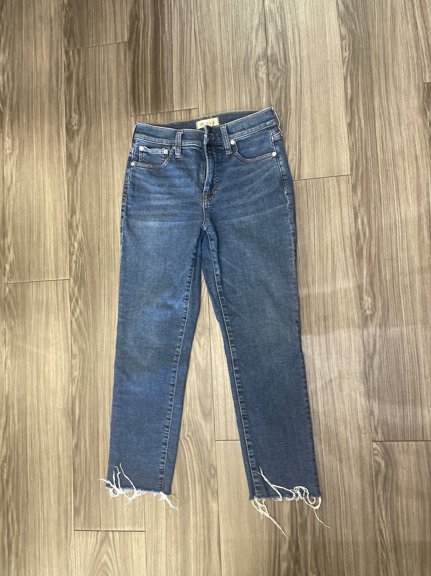 Jeans Straight By Madewell In Blue, Size: 2