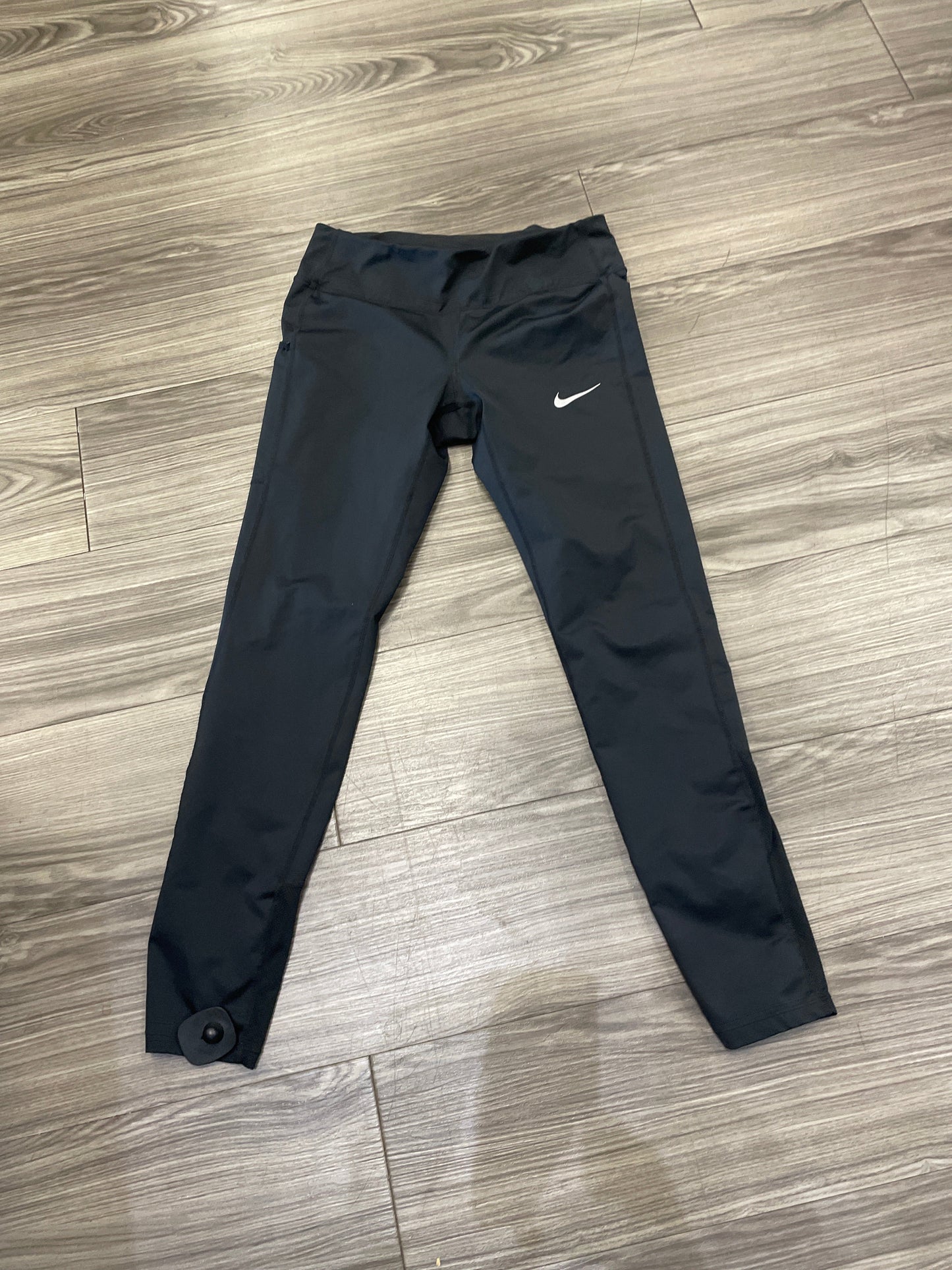 Athletic Leggings By Nike In Black, Size: M