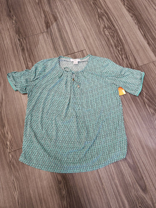 Top Short Sleeve By Liz Claiborne  Size: L