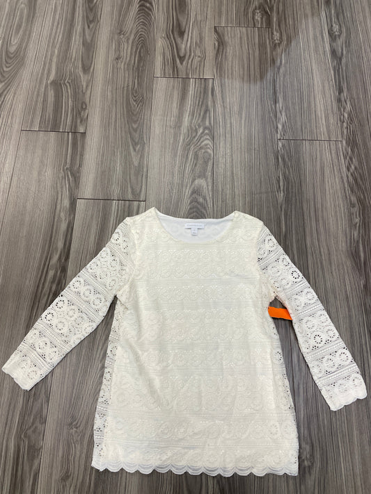 Top Long Sleeve By Charter Club  Size: Petite   S