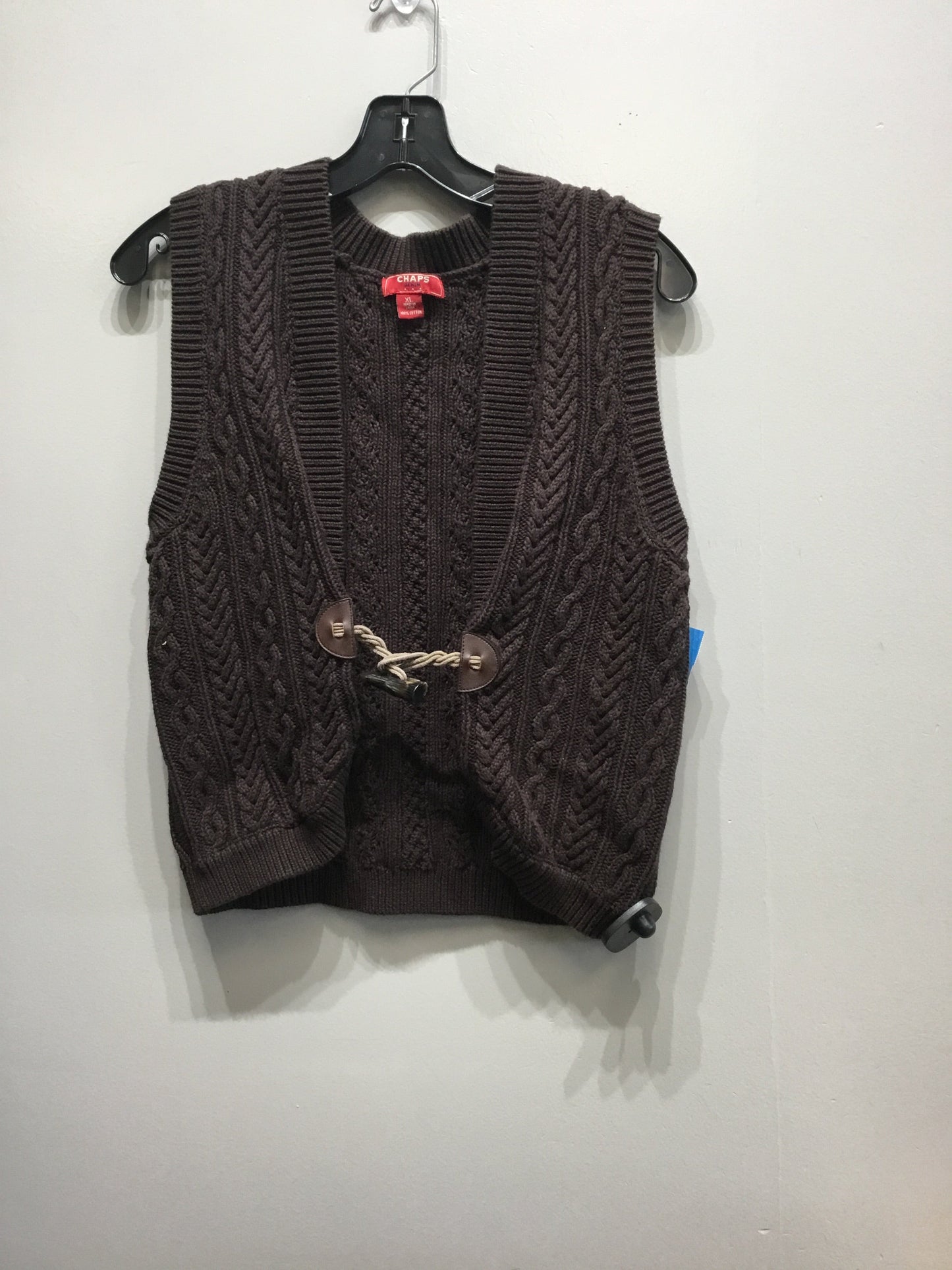 Vest Sweater By Chaps  Size: Xl